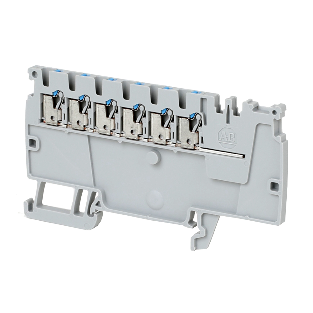 Allen-Bradley Allen-Bradley 1492-P6PD2E-6B IEC Feed-Through Push-in Terminal Block