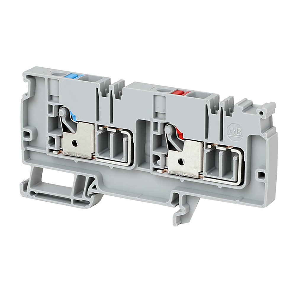 Allen-Bradley Allen-Bradley 1492-P6PD2S-1B1RE IEC Feed-Through Push-in Terminal Block