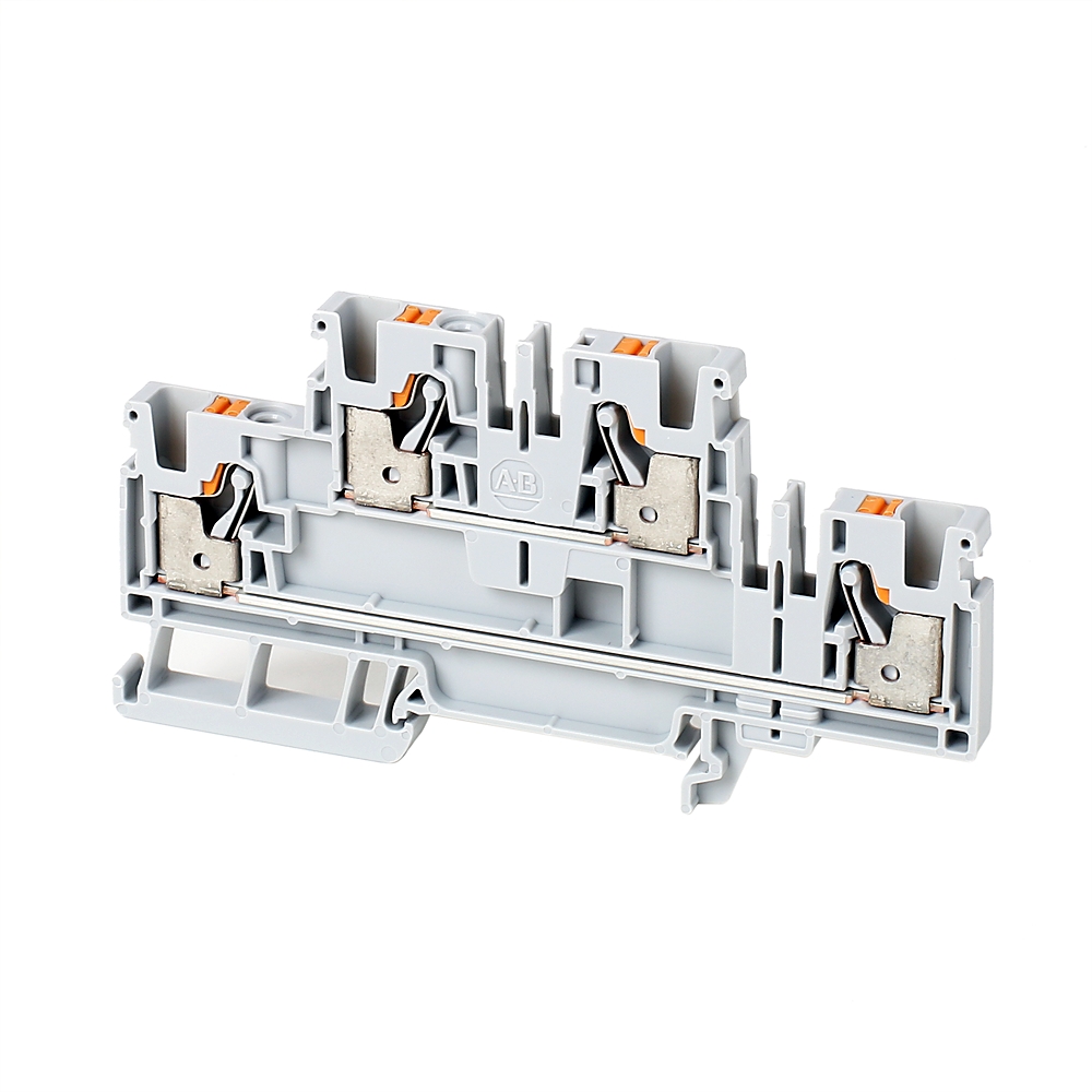 Allen-Bradley Allen-Bradley 1492-PD4-RE IEC Feed-Through Push-in Terminal Block