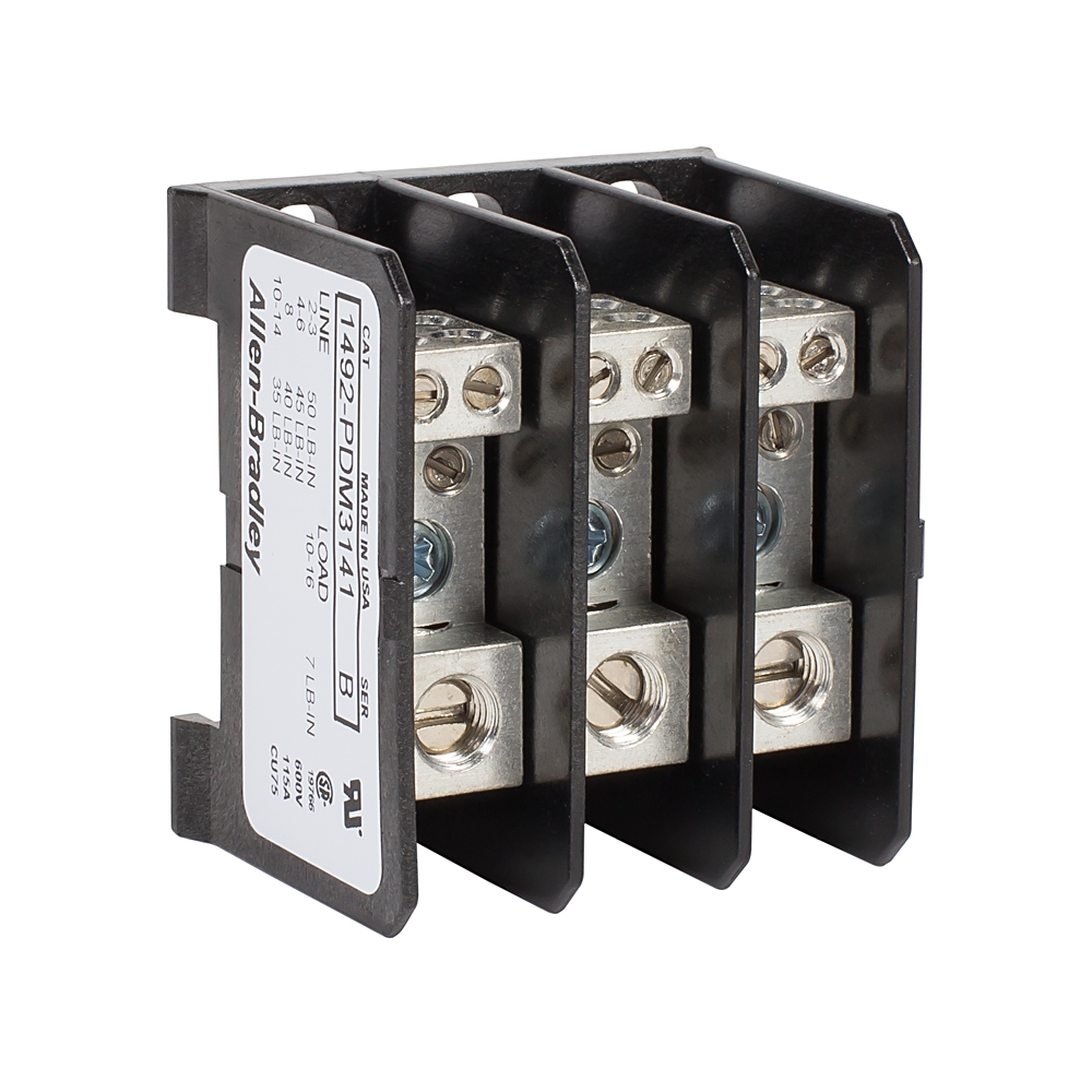 Allen-Bradley Allen-Bradley 1492-PDM3141 115 A Power Distribution Block