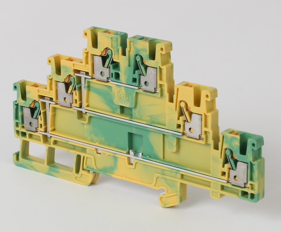 Allen-Bradley Allen-Bradley 1492-PTG3C 1492-P Push-in Terminal Blocks