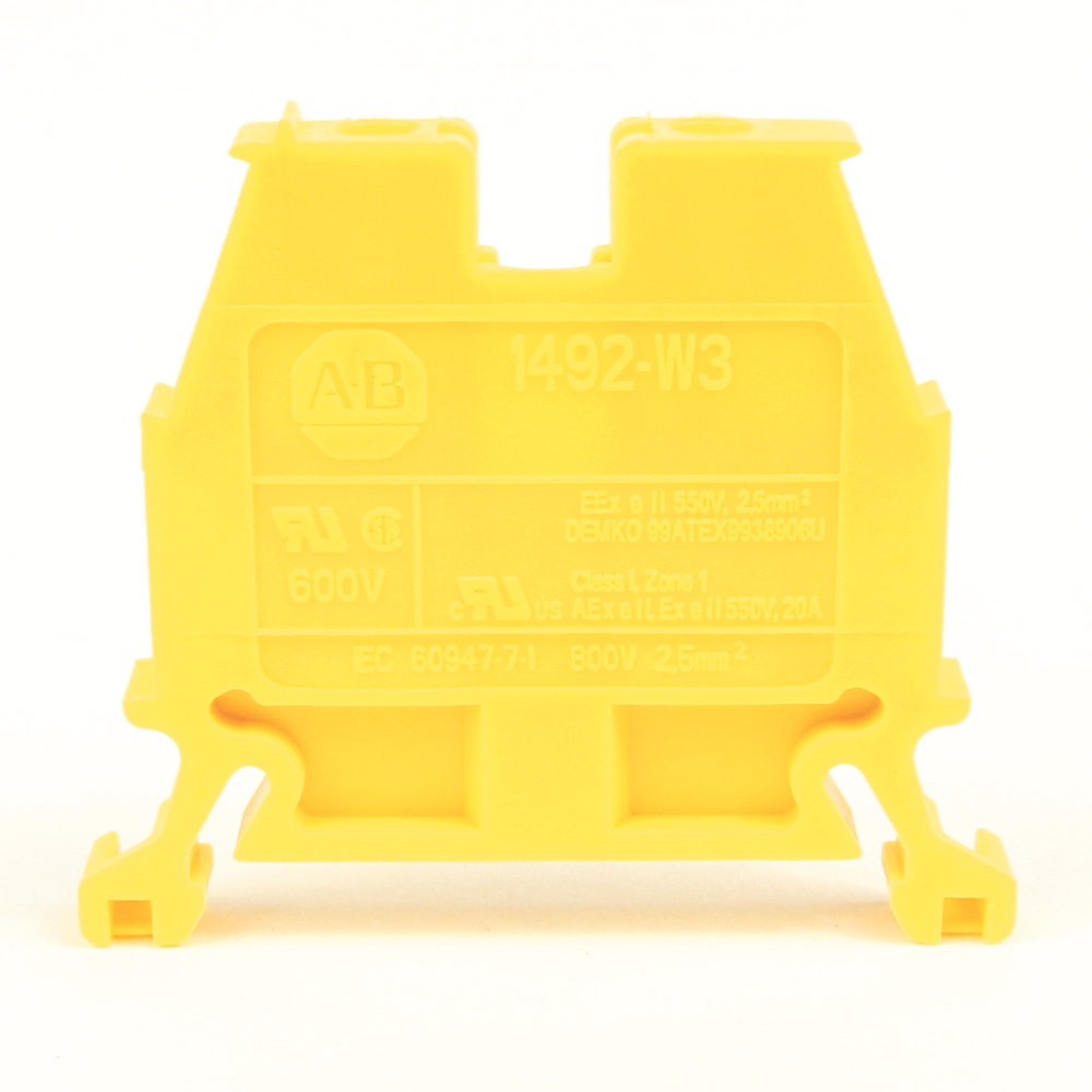 Allen-Bradley Allen-Bradley 1492-W3-Y IEC Term Blck 8x47.6x41mm Screw
