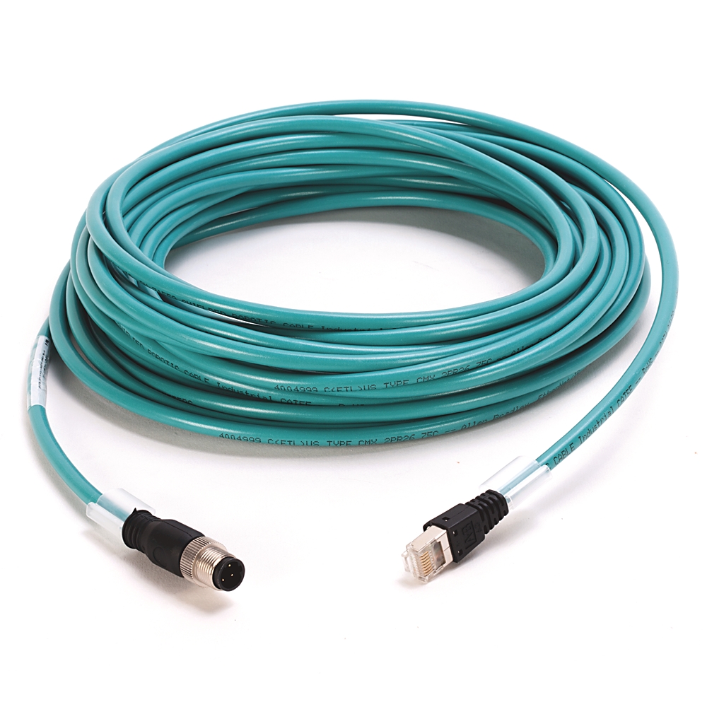 Allen-Bradley Allen-Bradley 1585D-M4UBJM-12 Micro D-Code, QD Style Ethernet Media
