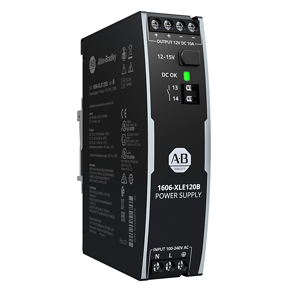 Allen-Bradley Allen-Bradley 1606-XLE120B XLE Power Supply 120W 12VDC 10A