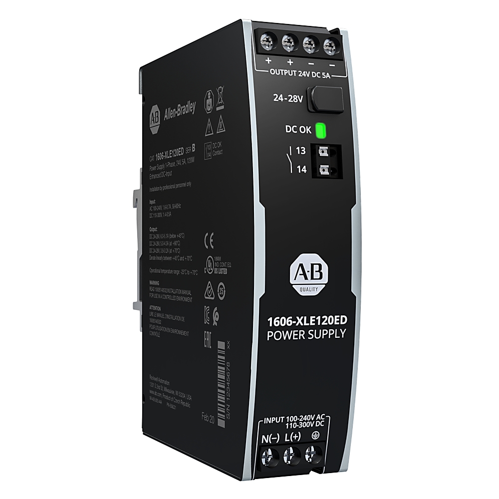 Allen-Bradley Allen-Bradley 1606-XLE120E XLE Power Supply 120W 24VDC 5A