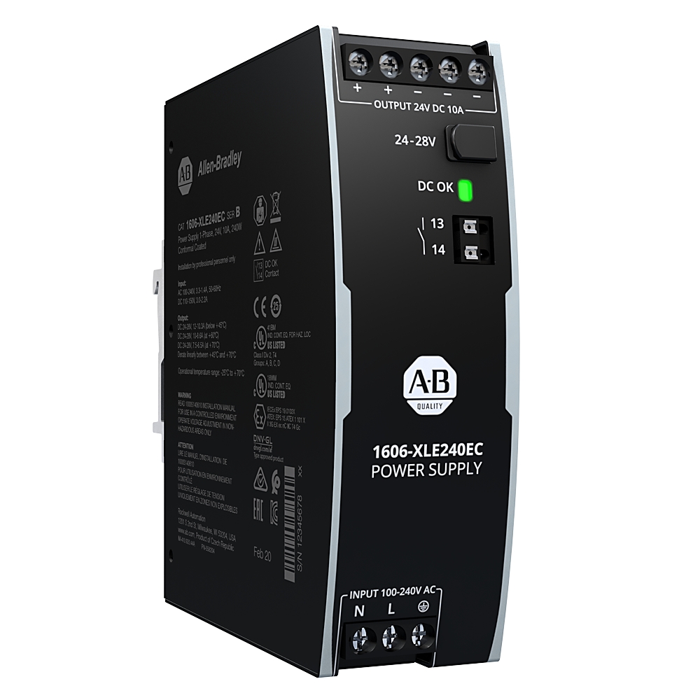 Allen-Bradley Allen-Bradley 1606-XLE240EC XLE Power Supply 240W 24VDC 10A