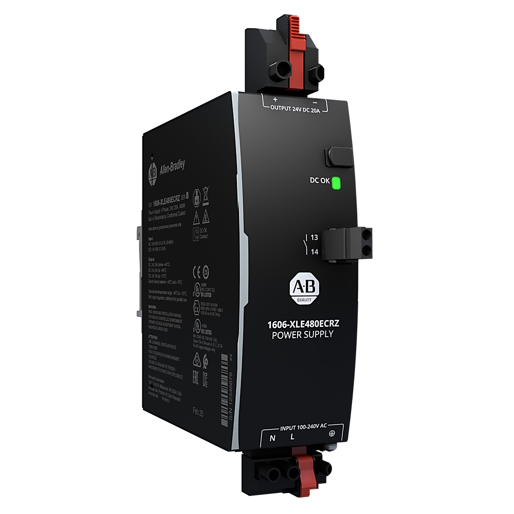 Allen-Bradley Allen-Bradley 1606-XLE480ECRZ XLE Redundant Power Supply 480W 24VDC