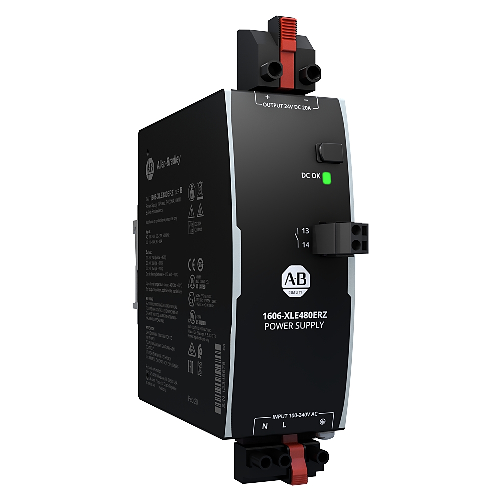 Allen-Bradley Allen-Bradley 1606-XLE480ERZ XLE Redundant Power Supply 480W 24VDC