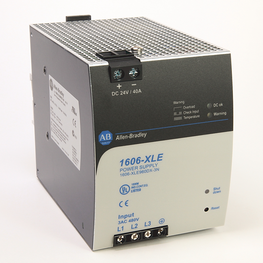 Allen-Bradley Allen-Bradley 1606-XLE960DX-3N 480VAC Input 24VDC Out 40A Power Supply