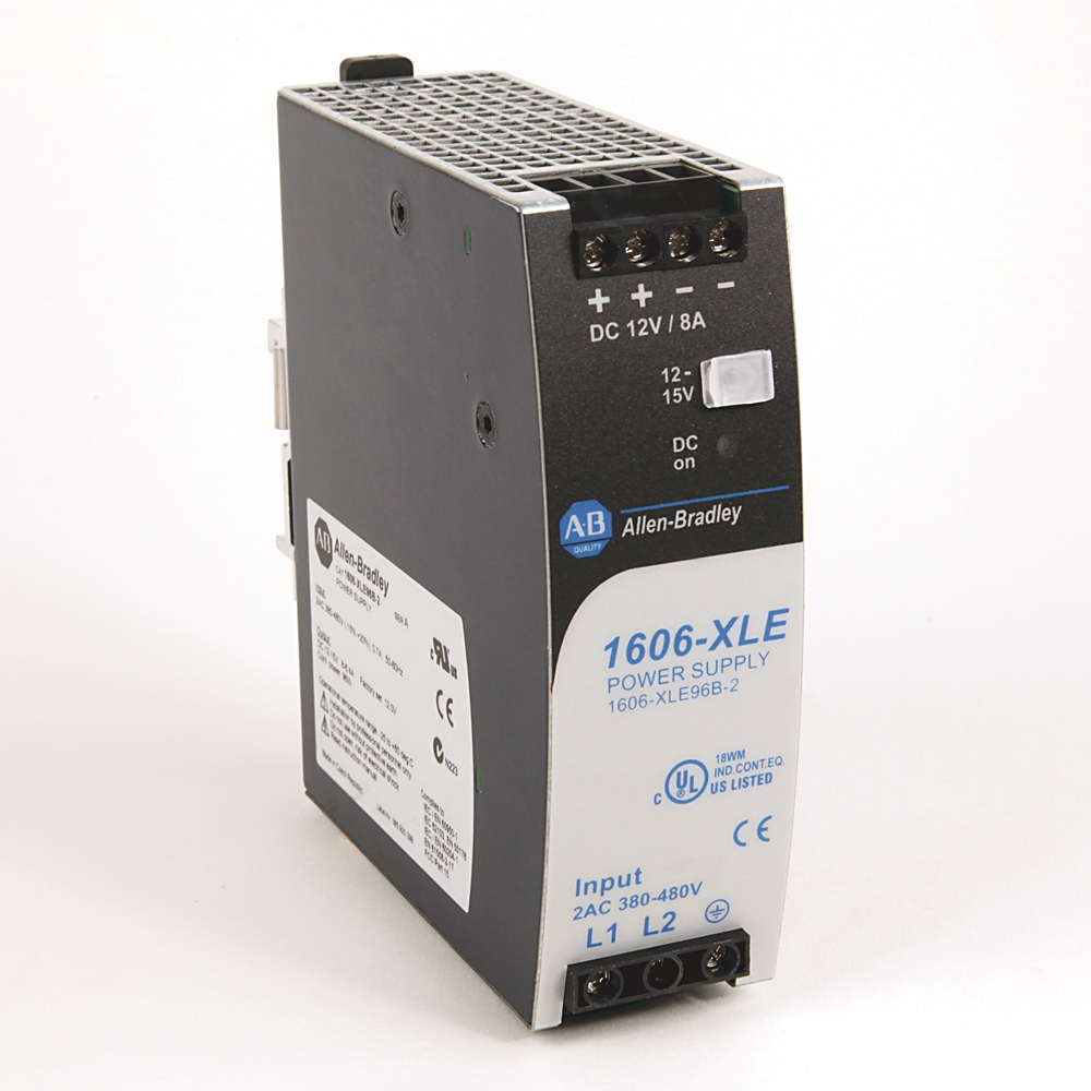 Allen-Bradley Allen-Bradley 1606-XLE96B-2 480VAC Input 12VDC Out 8A Power Supply