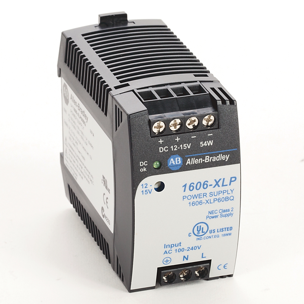 Allen-Bradley Allen-Bradley 1606-XLP60BQ XLP Power Supply 54W 12VDC 4A