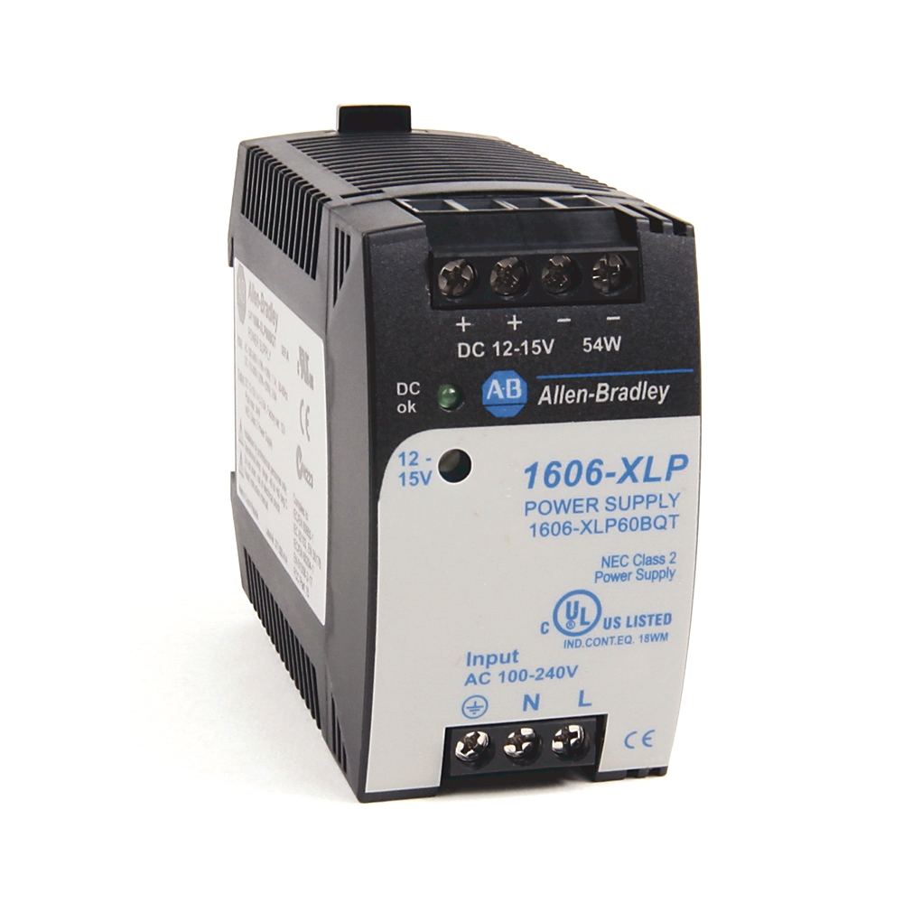 Allen-Bradley Allen-Bradley 1606-XLP60BQT XLP Power Supply 54W 12VDC 4A