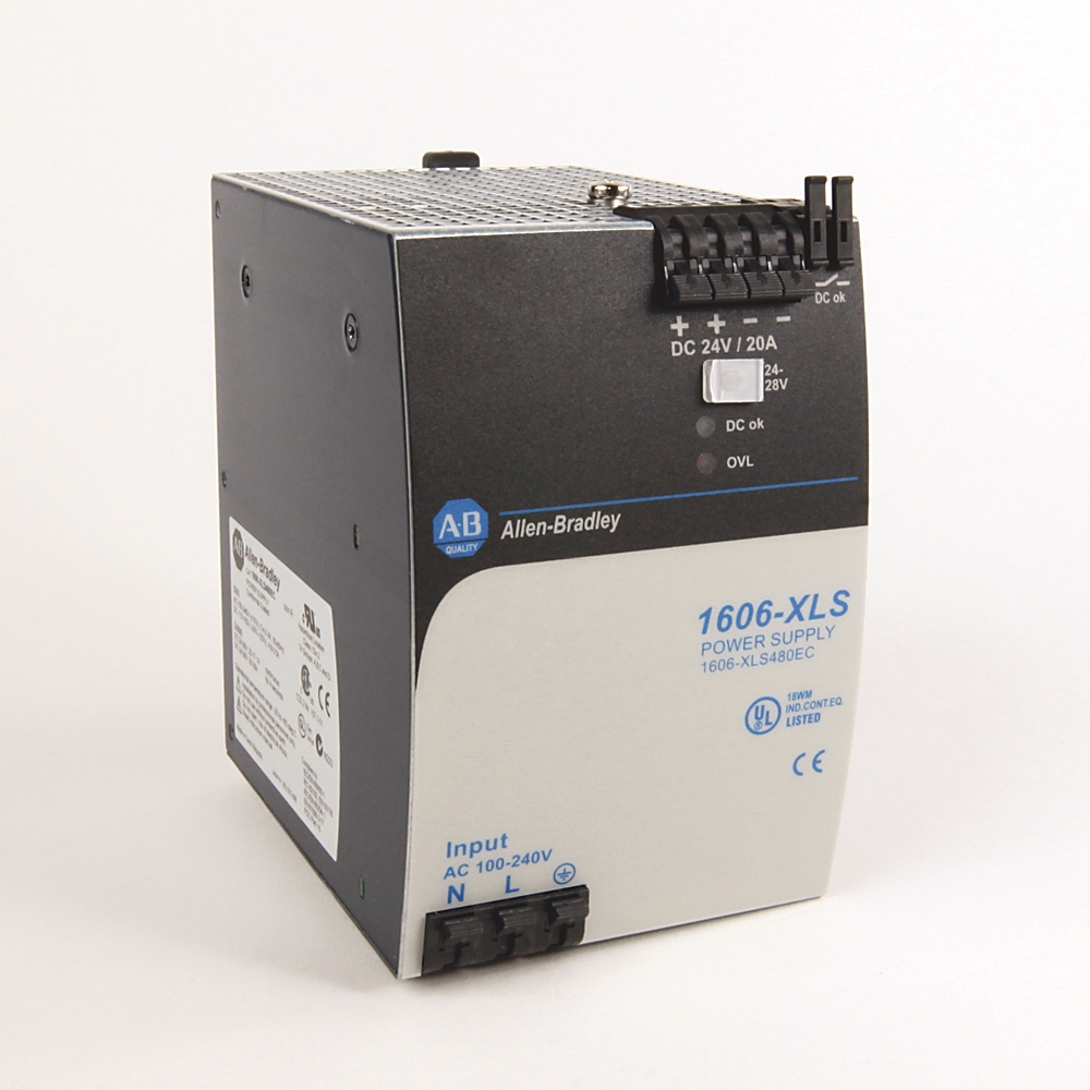 Allen-Bradley Allen-Bradley 1606-XLS480EC AC or DC In 24 to 28VDC Out 480W CC PS