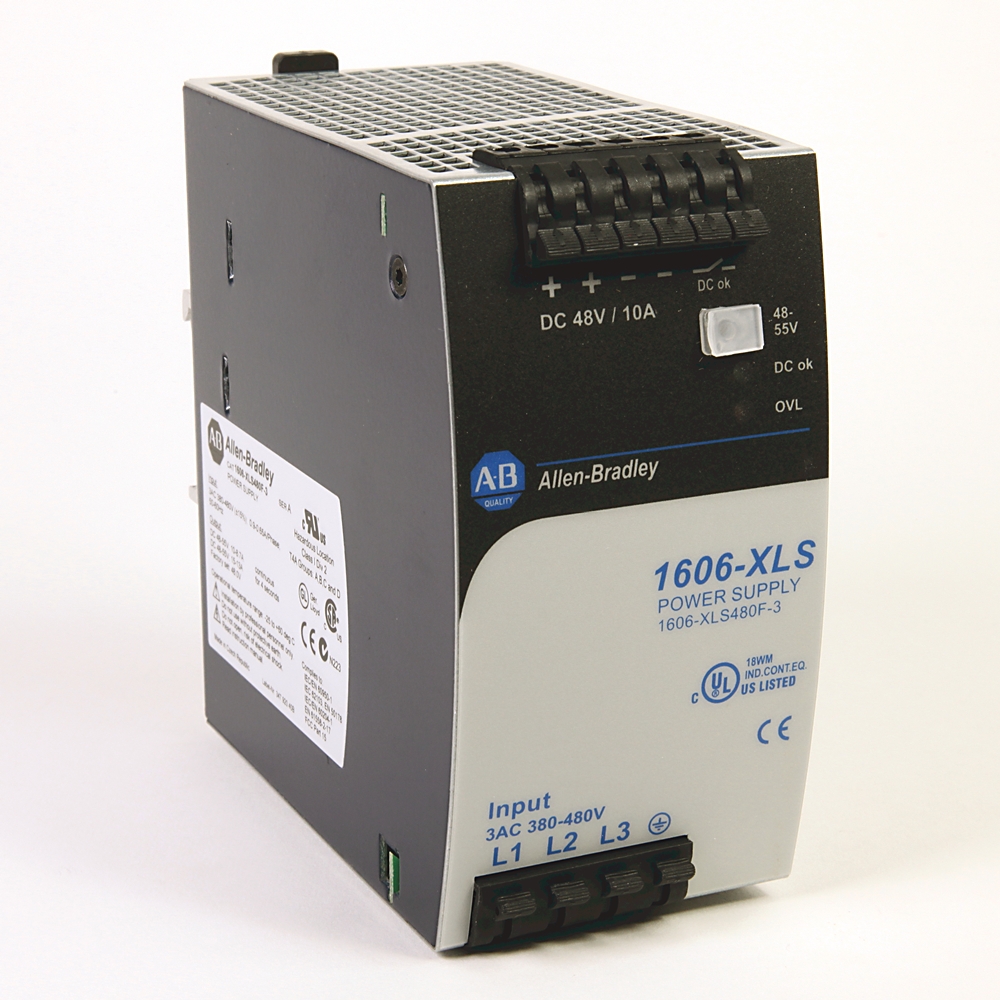 Allen-Bradley Allen-Bradley 1606-XLS480F-3 XLS Power Supply 480W 48VDC 10A