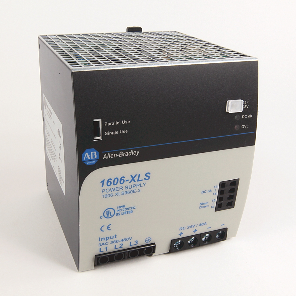 Allen-Bradley Allen-Bradley 1606-XLS960E-3 XLS Power Supply 960W 24VDC 40A