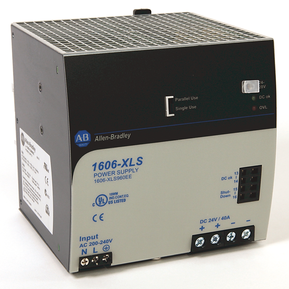 Allen-Bradley Allen-Bradley 1606-XLS960EE XLS Power Supply 960W 24VDC 40A