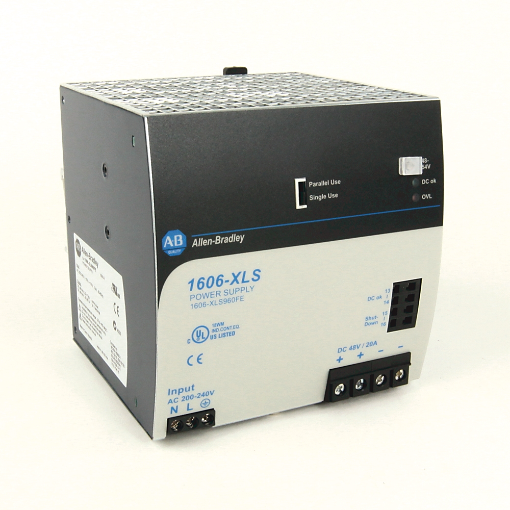 Allen-Bradley Allen-Bradley 1606-XLS960FE XLS Power Supply 960W 48VDC 20A