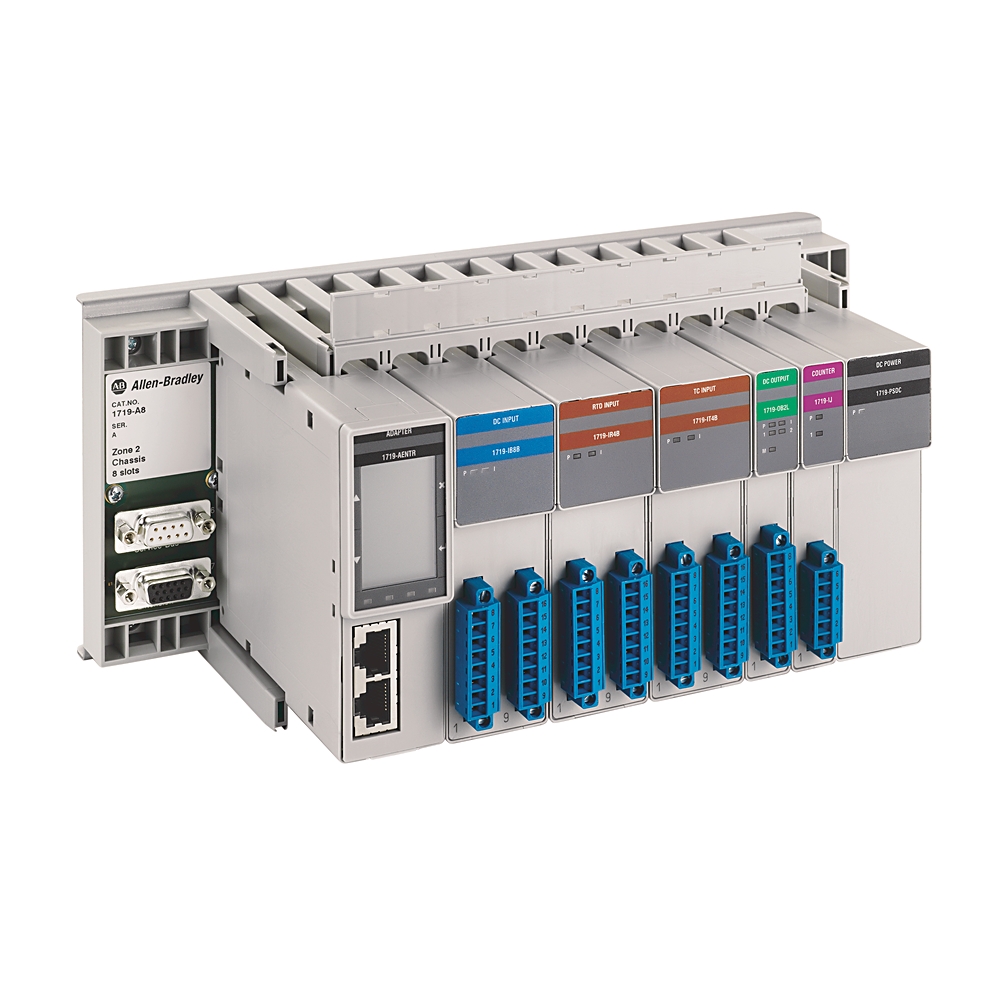 Allen-Bradley Allen-Bradley 1719-A8 Ex I/O 8 Slot Base Chassis