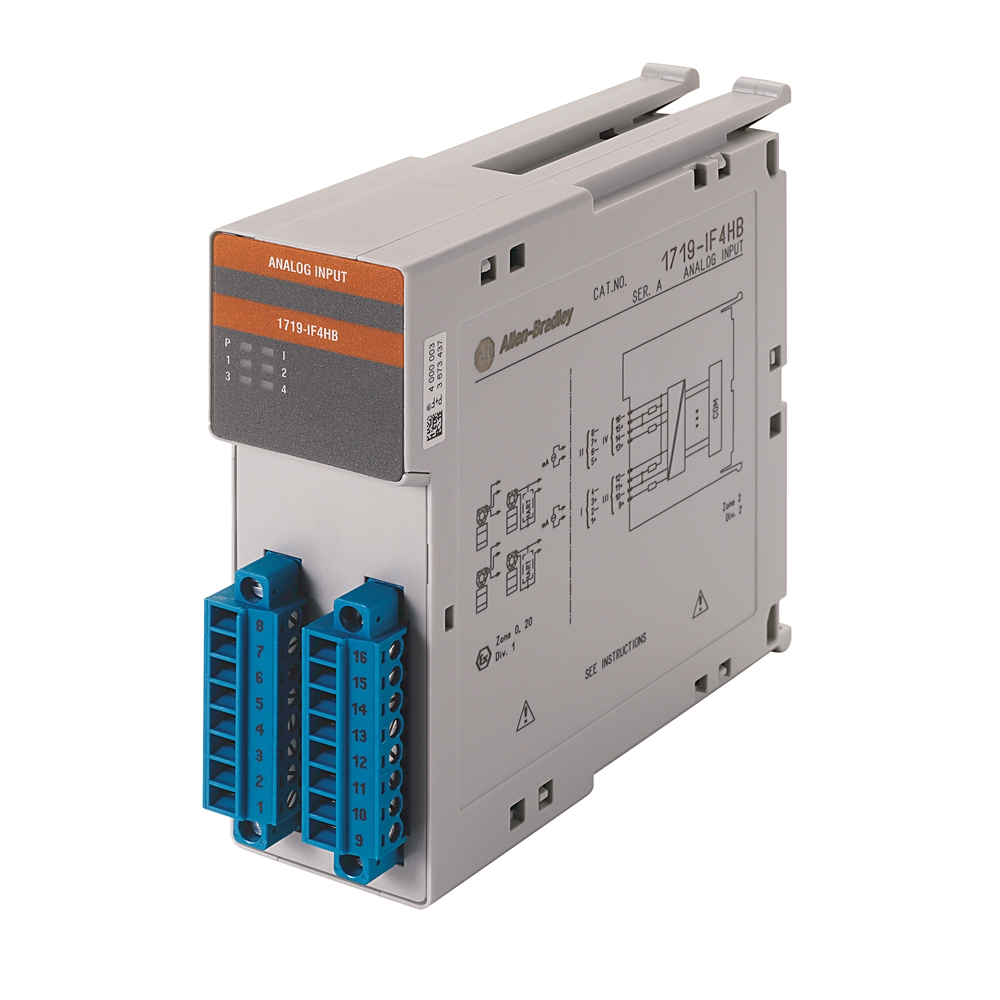 Allen-Bradley Allen-Bradley 1719-IF4HB Ex I/O 4 Channel HART Analog Input Wide