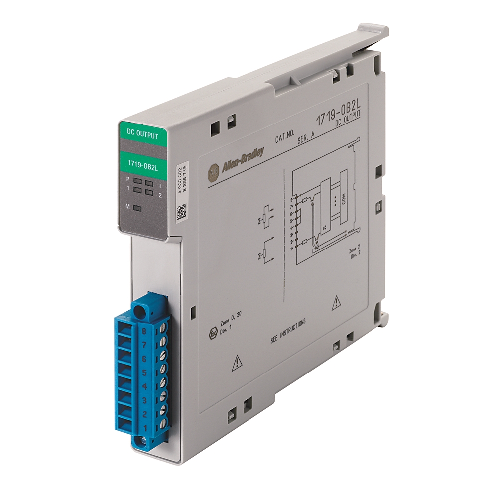 Allen-Bradley Allen-Bradley 1719-OB2L Ex I/O 2 Point Digital Output 16.5V