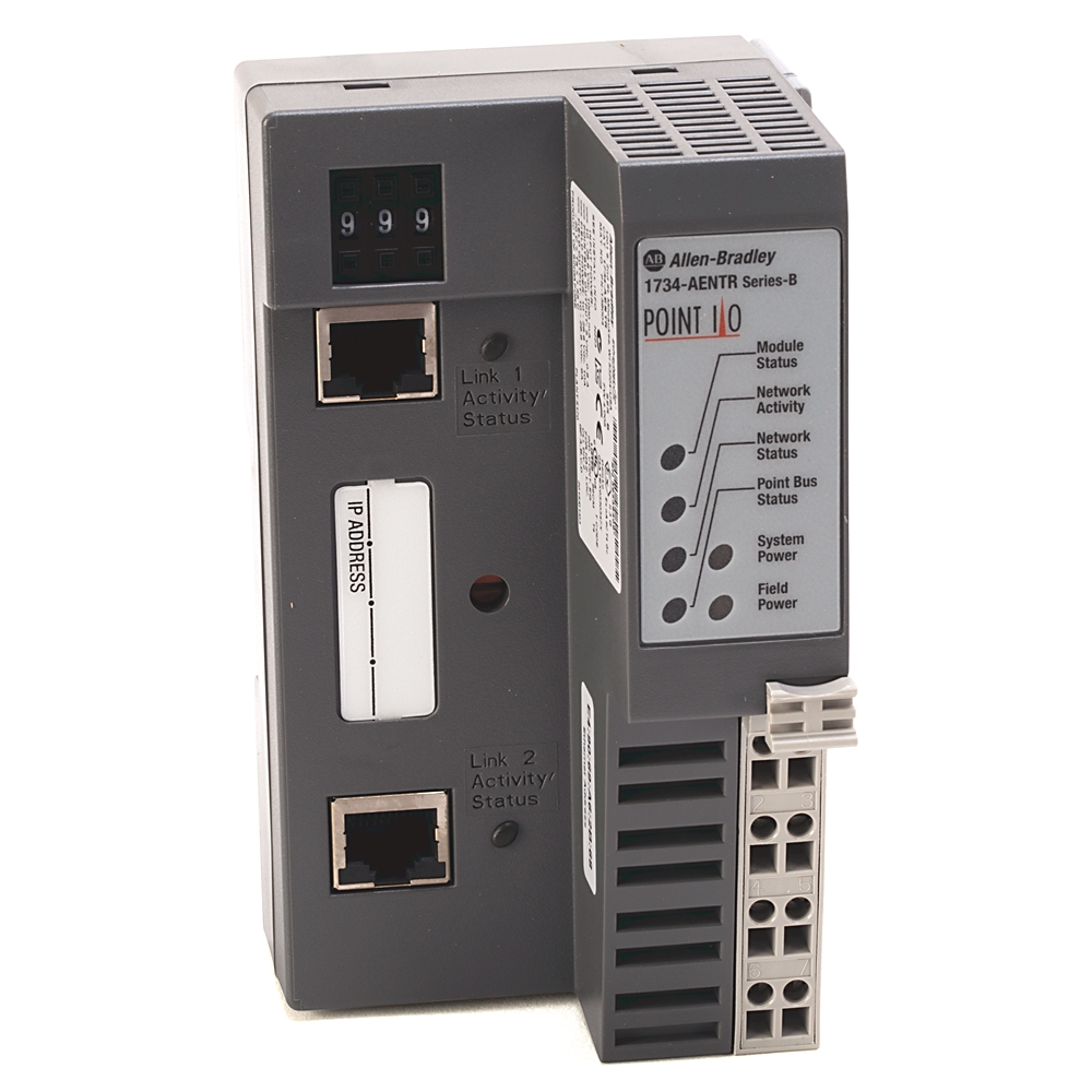 Allen-Bradley Allen-Bradley 1734-AENTRK POINT I/O Dual Port Network Adaptor-K