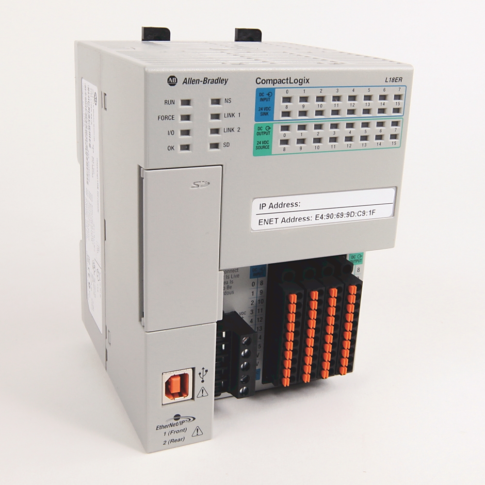 Allen-Bradley Allen-Bradley 1769-L18ER-BB1B CompactLogix L18 512KB Ctlr