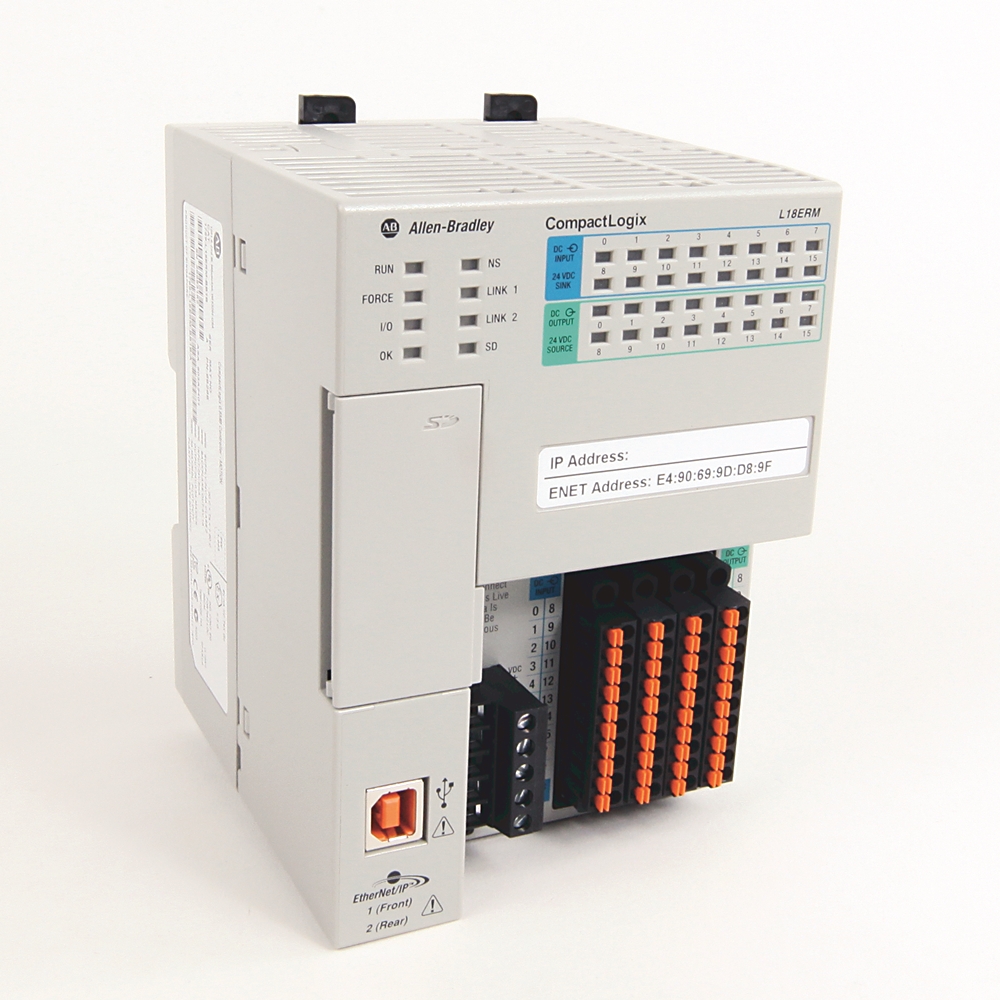 Allen-Bradley Allen-Bradley 1769-L19ER-BB1BK CompactLogix L19 1MB Ctlr-CC