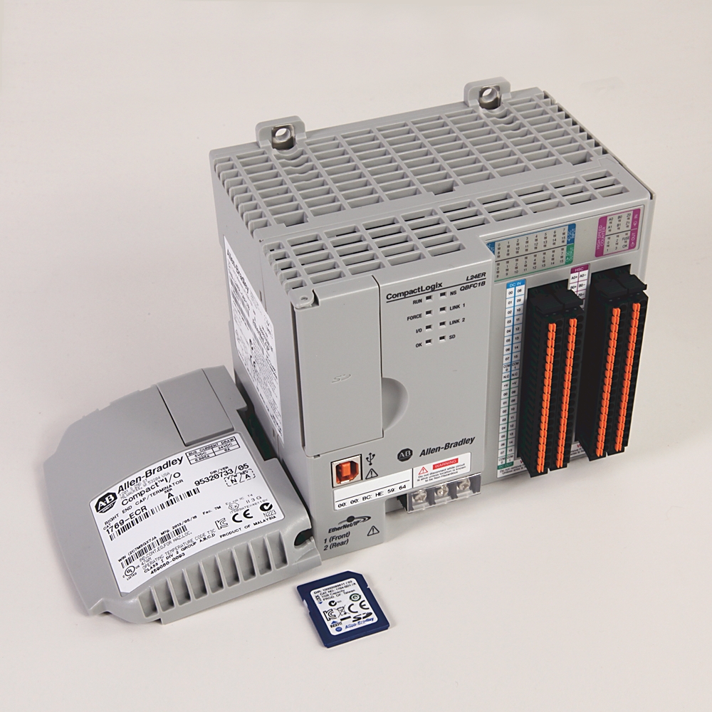Allen-Bradley Allen-Bradley 1769-L23E-QB1B CMPLX 512KB Enet DI/O Controller