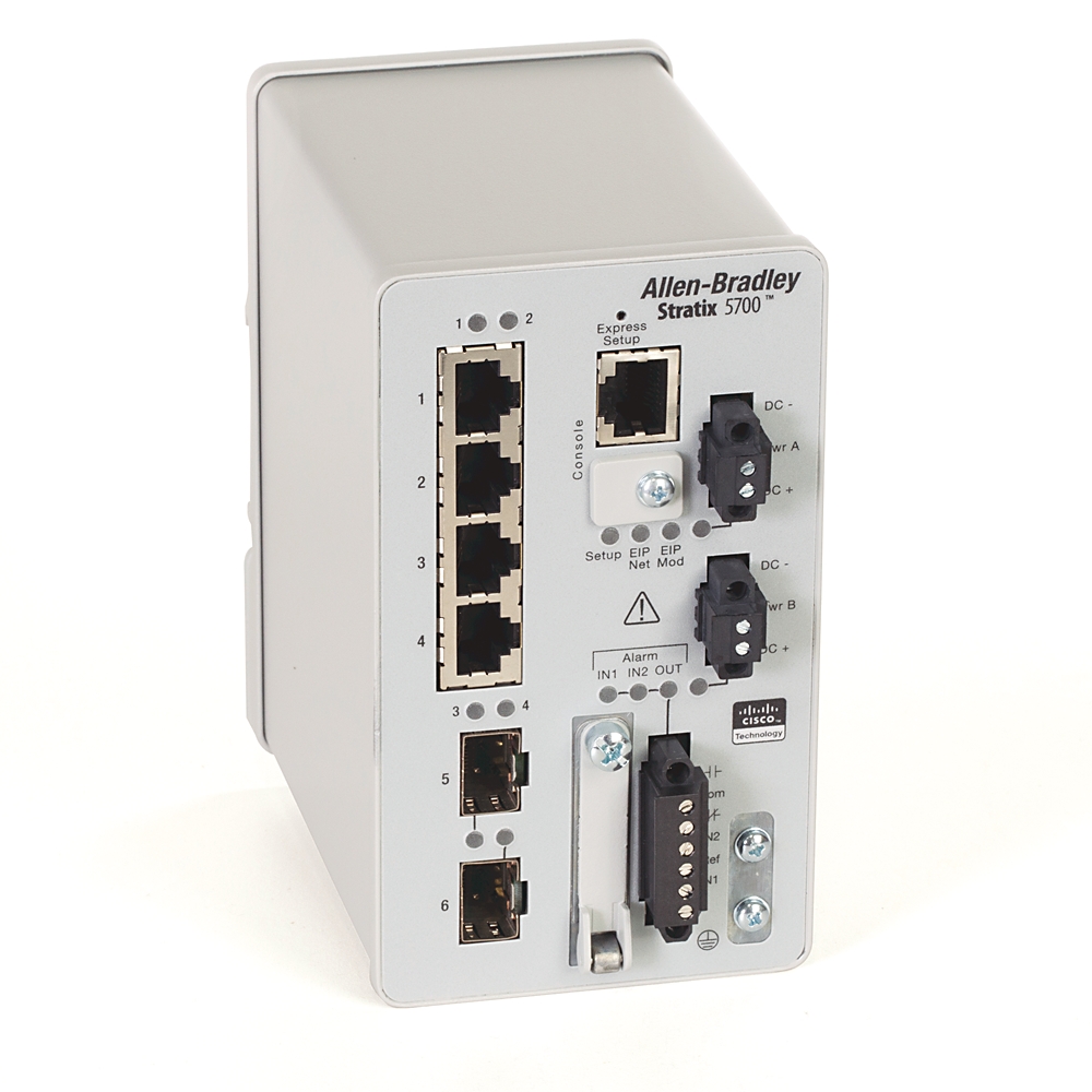Allen-Bradley Allen-Bradley 1783-BMS06SA Stratix 5700 6 Port Managed Switch