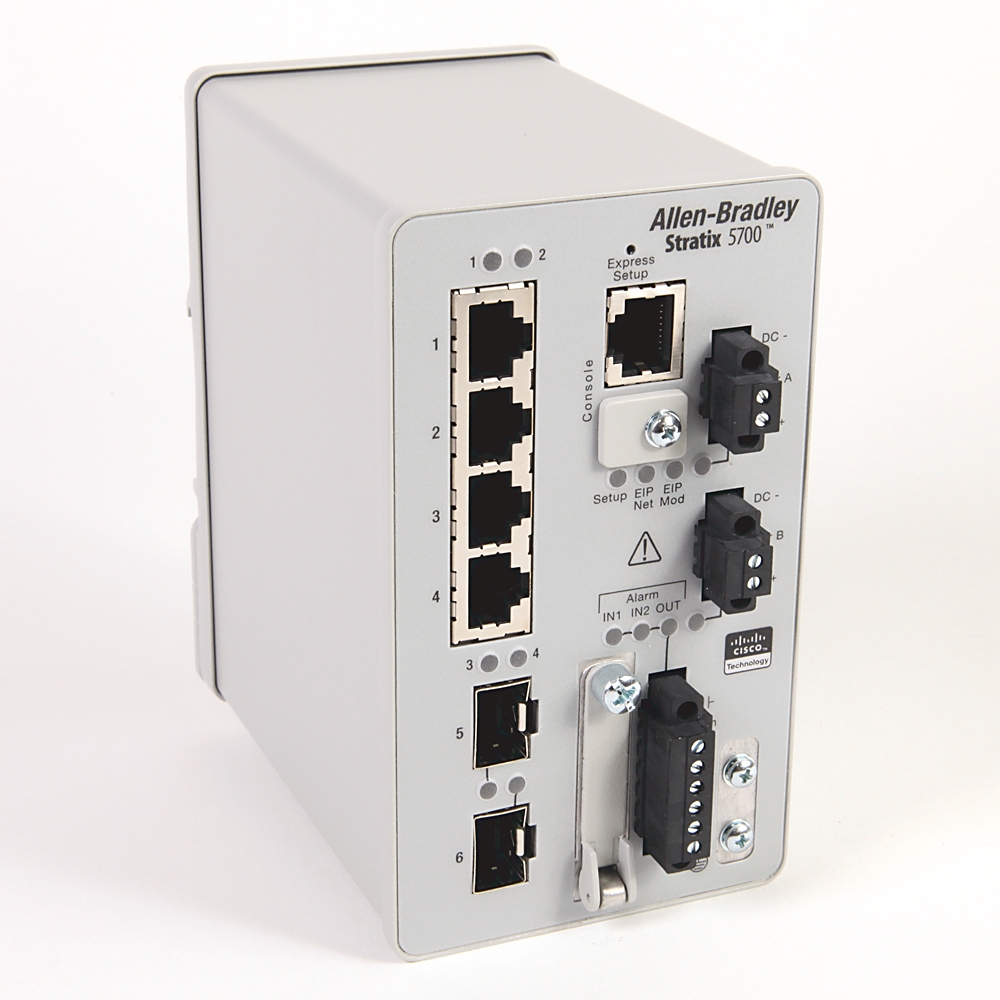 Allen-Bradley Allen-Bradley 1783-BMS06SL Stratix 5700 6 Port Managed Switch