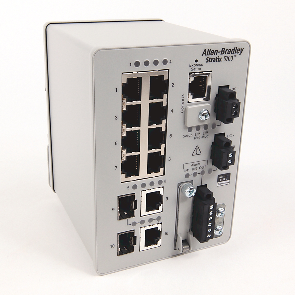 Allen-Bradley Allen-Bradley 1783-BMS10CA Stratix 5700 10 Port Managed Switch