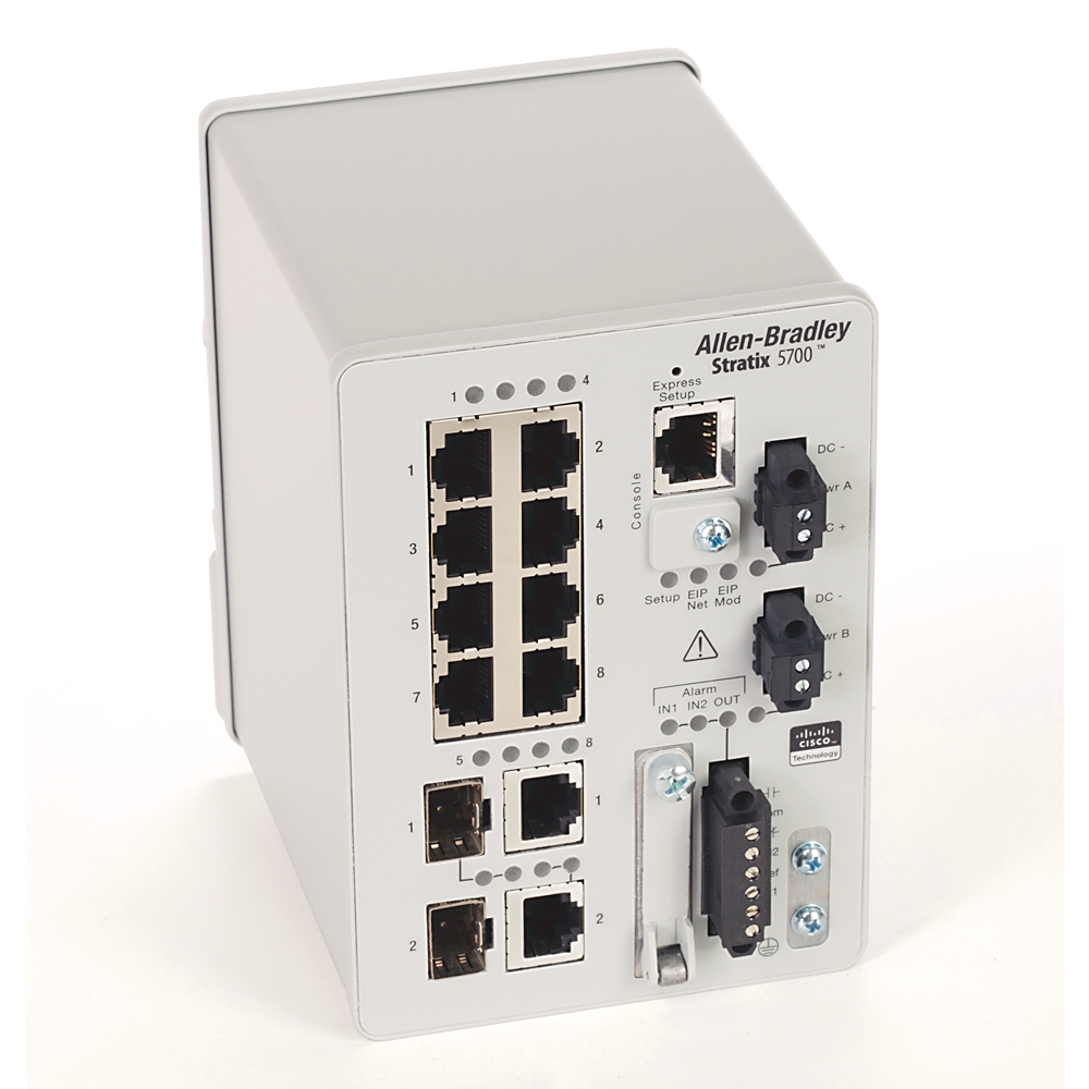 Allen-Bradley Allen-Bradley 1783-BMS10CGA Stratix 5700 10 Port Managed Switch