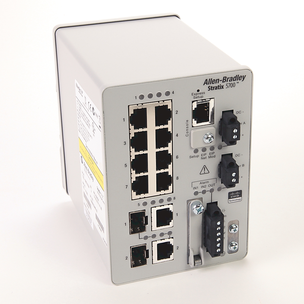 Allen-Bradley Allen-Bradley 1783-BMS10CGP Stratix 5700 10 Port Managed Switch