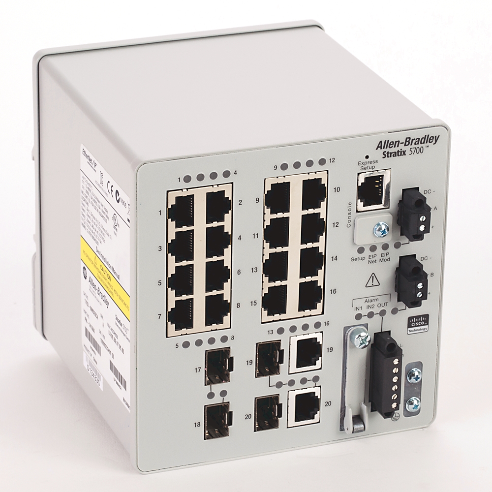 Allen-Bradley Allen-Bradley 1783-BMS20CA Stratix 5700 20 Port Managed Switch