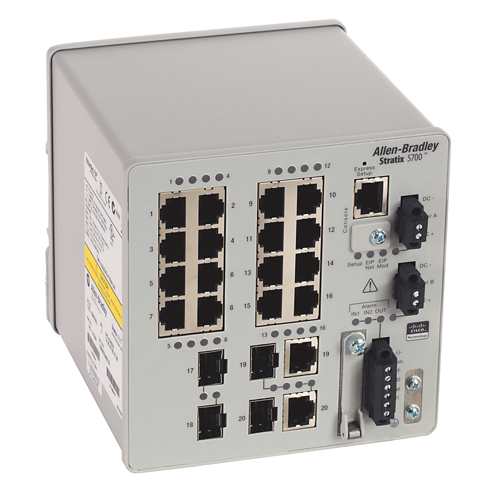 Allen-Bradley Allen-Bradley 1783-BMS20CL Stratix 5700 20 Port Managed Switch