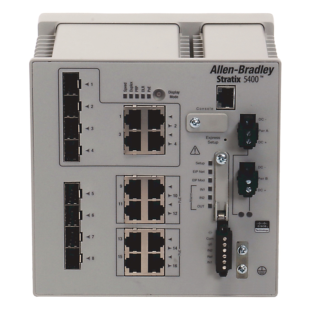 Allen-Bradley Allen-Bradley 1783-HMS4SG8EG4CGR Stratix 5400 16 Port Managed Switch