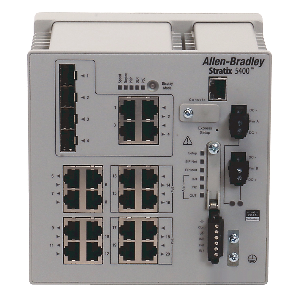 Allen-Bradley Allen-Bradley 1783-HMS8TG8EG4CGN Stratix 5400 20 Port Managed Switch