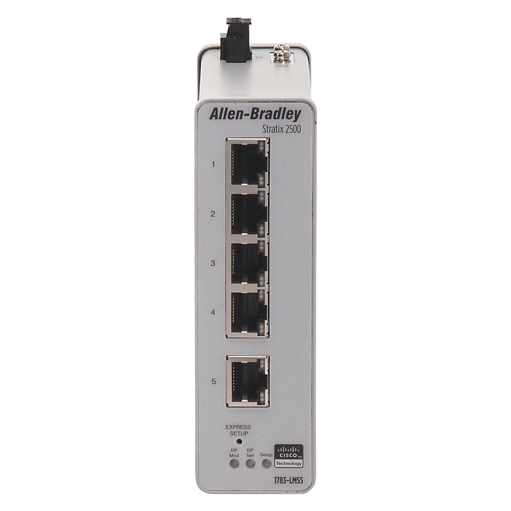Allen-Bradley Allen-Bradley 1783-LMS5 Stratix2500 5Port Lightly Managed Switch