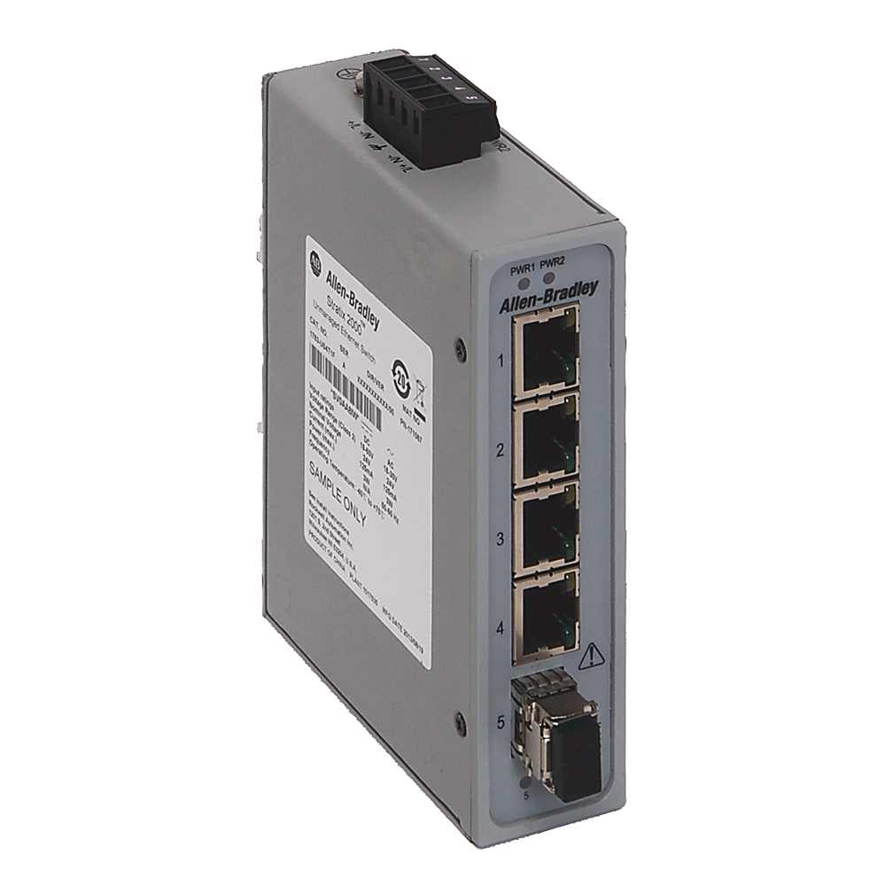 Allen-Bradley Allen-Bradley 1783-US4T1F Stratix 2000 4T+1F Port Unmanaged Switch