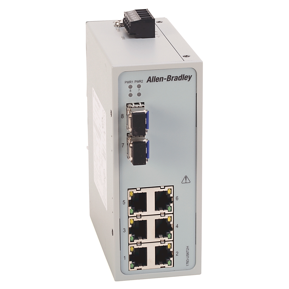 Allen-Bradley Allen-Bradley 1783-US6T2H Stratix 2000 6T+2H Port Unmanaged Switch