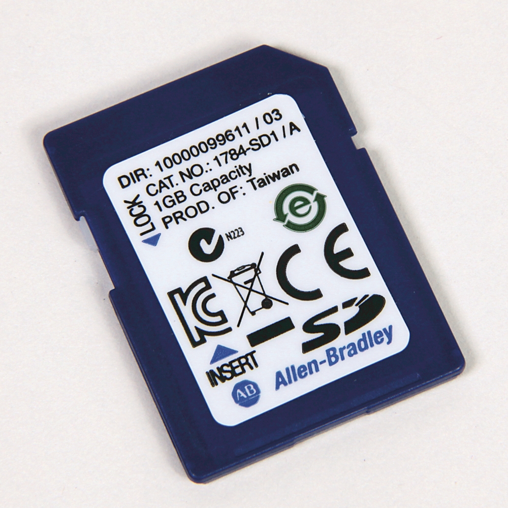 Allen-Bradley Allen-Bradley 1784-SD1 Industrial 1GB Secure Digital Card