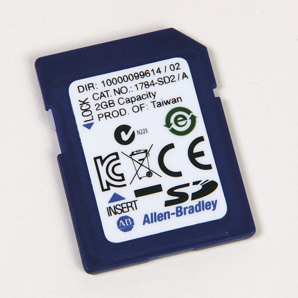 Allen-Bradley Allen-Bradley 1784-SD2 Industrial 2GB Secure Digital Card