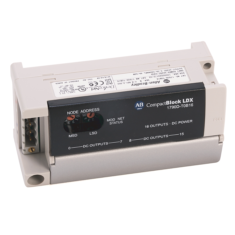 Allen-Bradley Allen-Bradley 1790D-T0W6 CompactBlock LDX Output Base Block