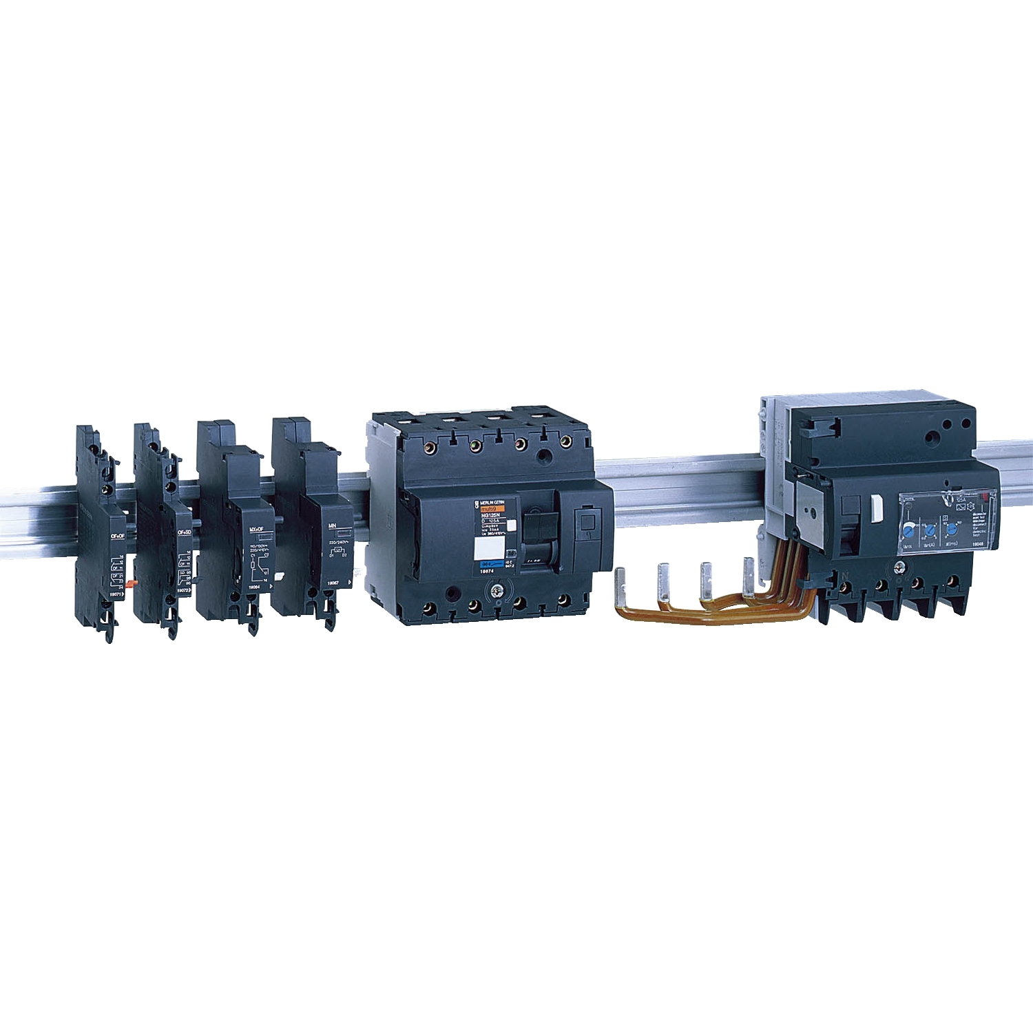 Schneider Electric Schneider Electric 19064 – Shunt trip release with OC contact, Acti9 NG125, MX+OF, 230VAC to 415VAC, 110VDC to 130VDC