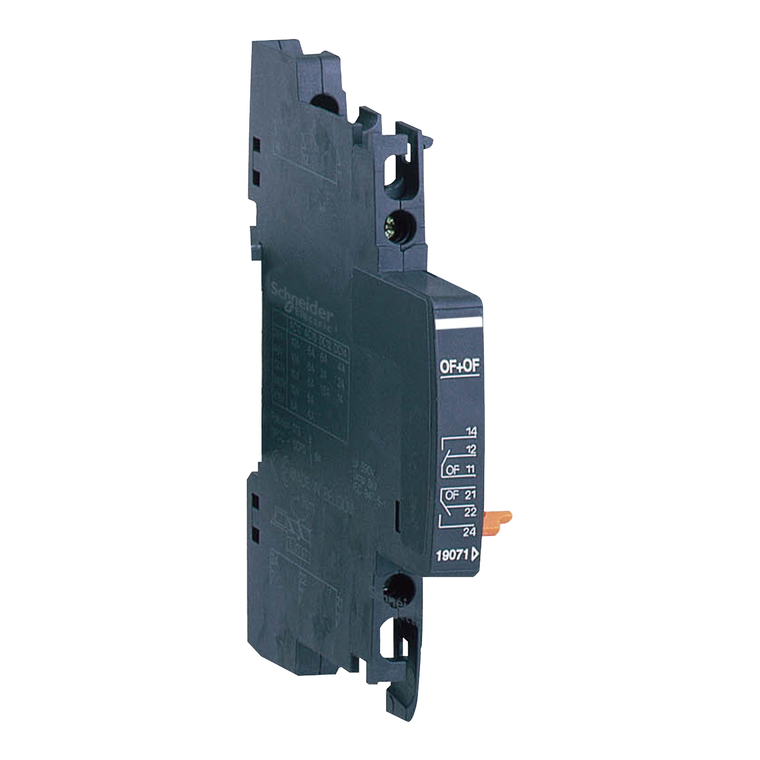 Schneider Electric Schneider Electric 19071 – Auxiliary double OC contact, Acti9 NG125, 2 OC, 220VAC to 240VAC (max 6A), 415VAC (max 3A)