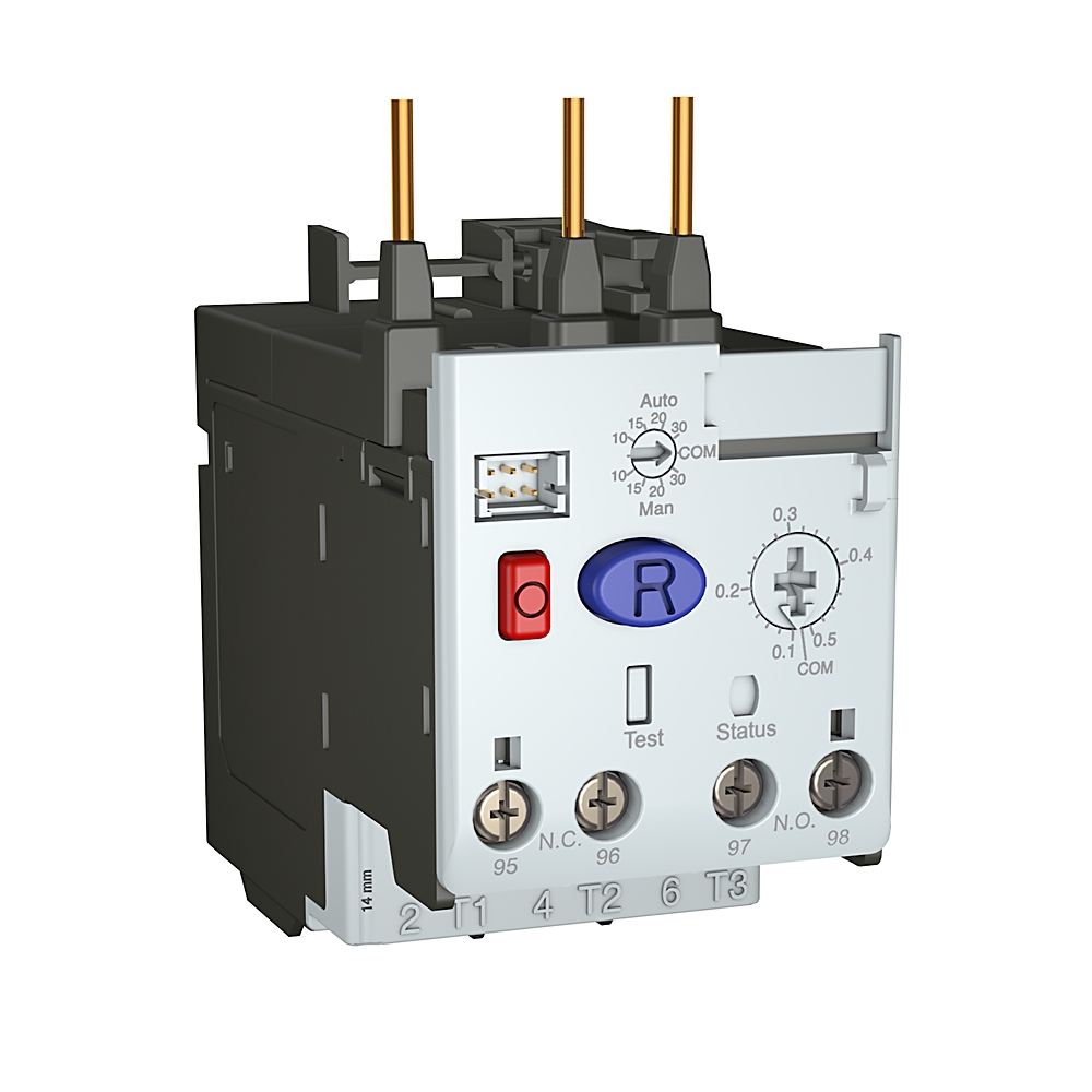 Allen-Bradley Allen-Bradley 193-1EFCB E100 1-5 A Direct Mnt Ovrld Relay