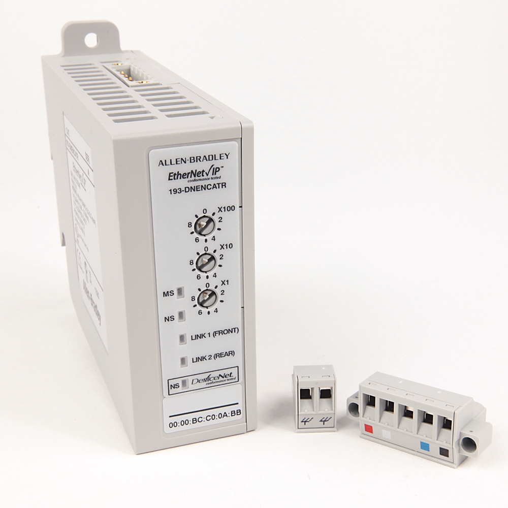 Allen-Bradley Allen-Bradley 193-DNENCATR EtherNet/IP Communications Auxiliary