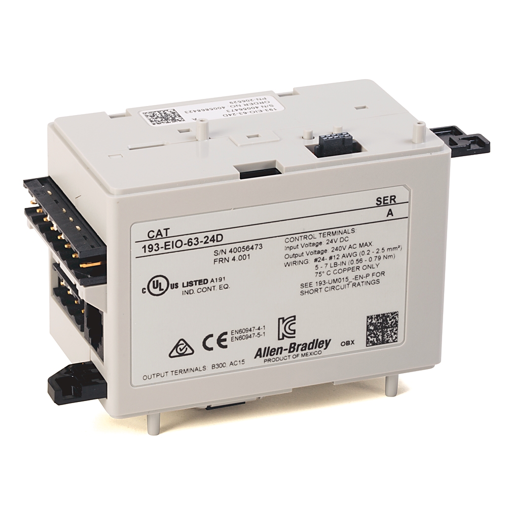 Allen-Bradley Allen-Bradley 193-EIO-63-24D E300/E200 24V DC Control Module