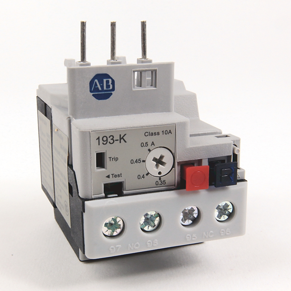 Allen-Bradley Allen-Bradley 193-KA50 0.35-.50 A IEC Bimetallic Overload Relay