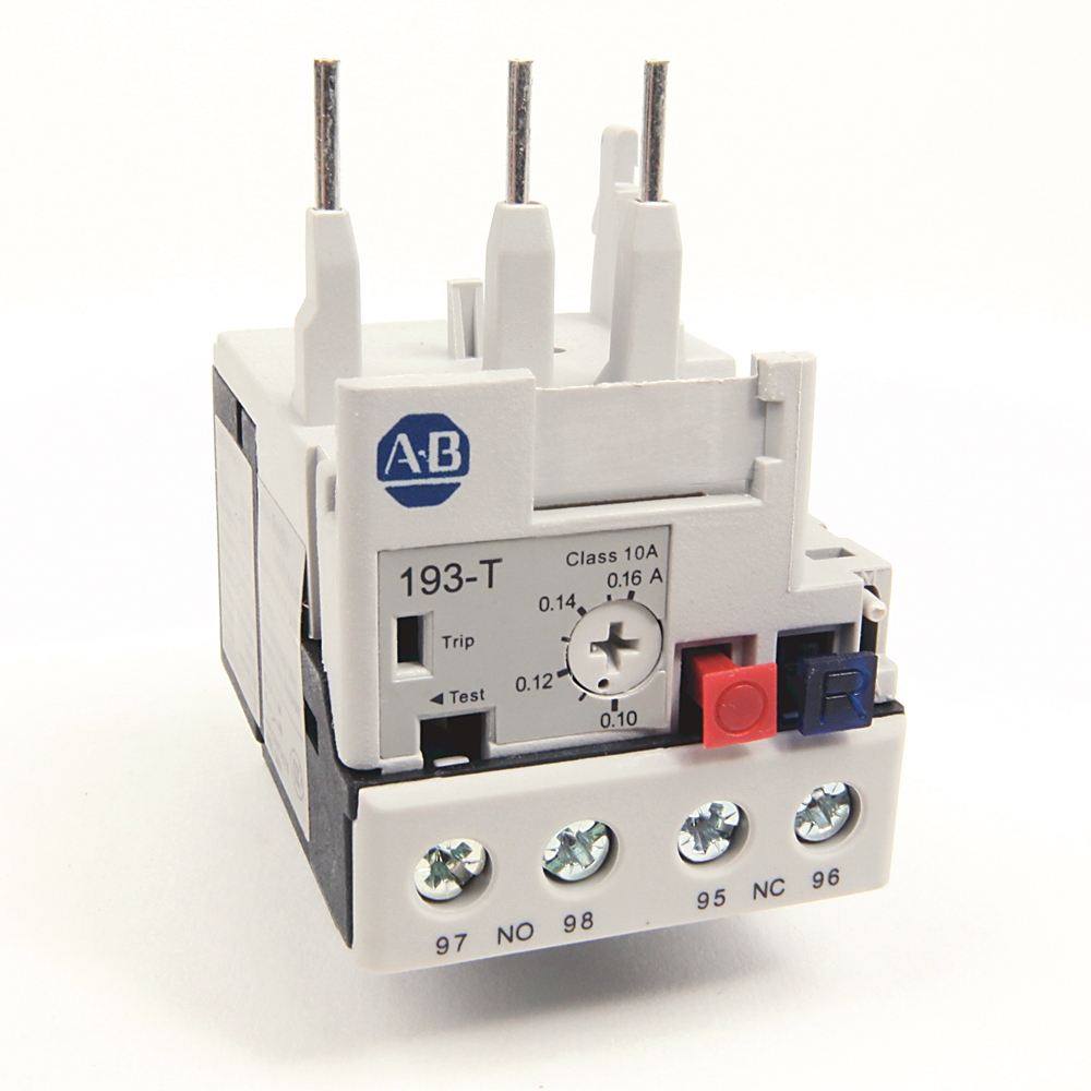 Allen-Bradley Allen-Bradley 193-T1AA16 0.10-.16 A IEC Bimetallic Overload Relay
